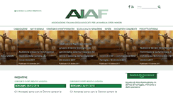 Desktop Screenshot of aiaf-avvocati.it