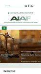 Mobile Screenshot of aiaf-avvocati.it