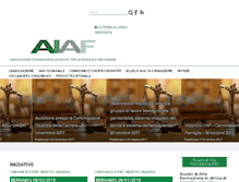 Tablet Screenshot of aiaf-avvocati.it